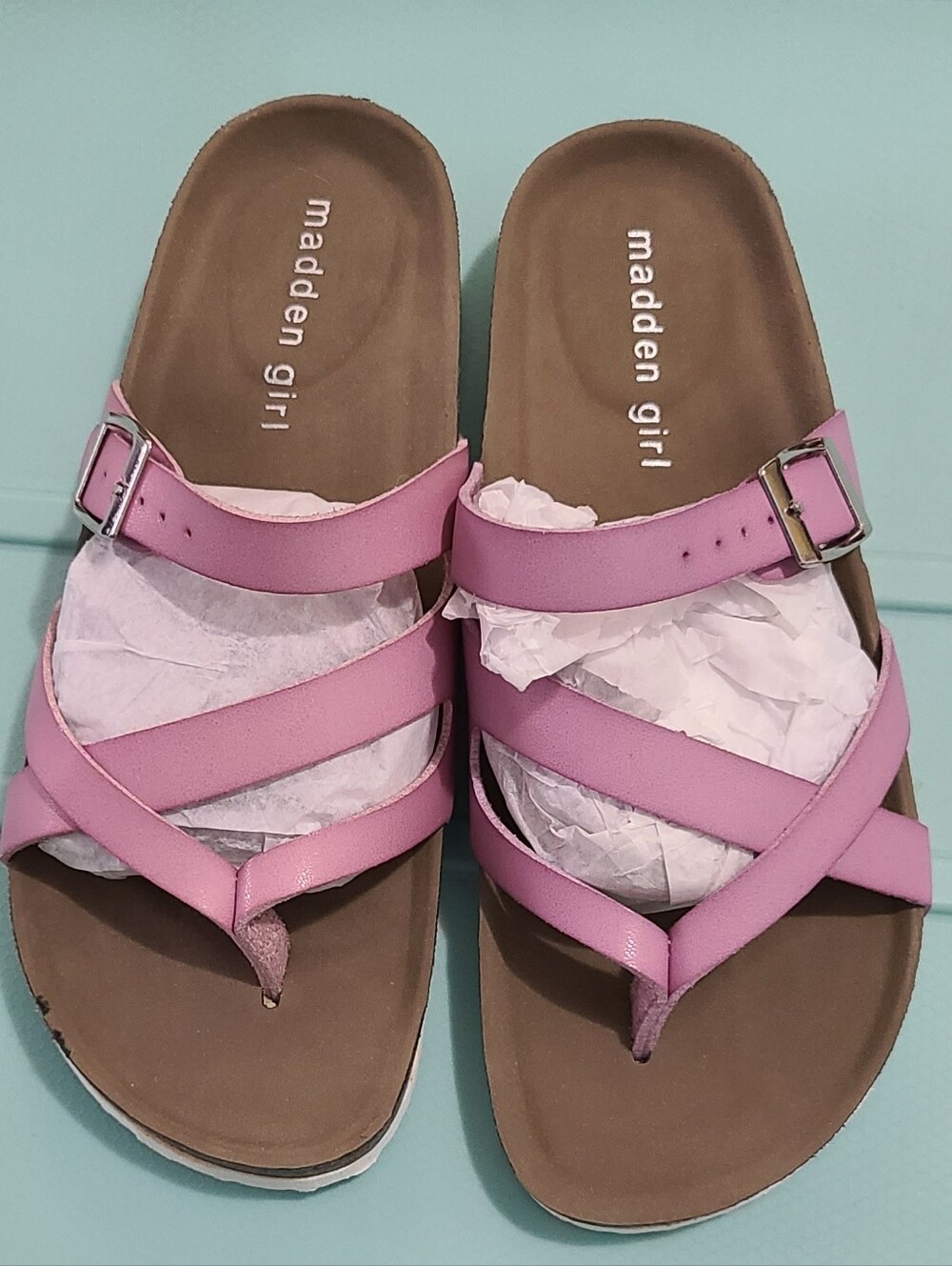 Madden Girl by Steve Madden Strappy Lavender/soft Purplr Sandals *Authentic
